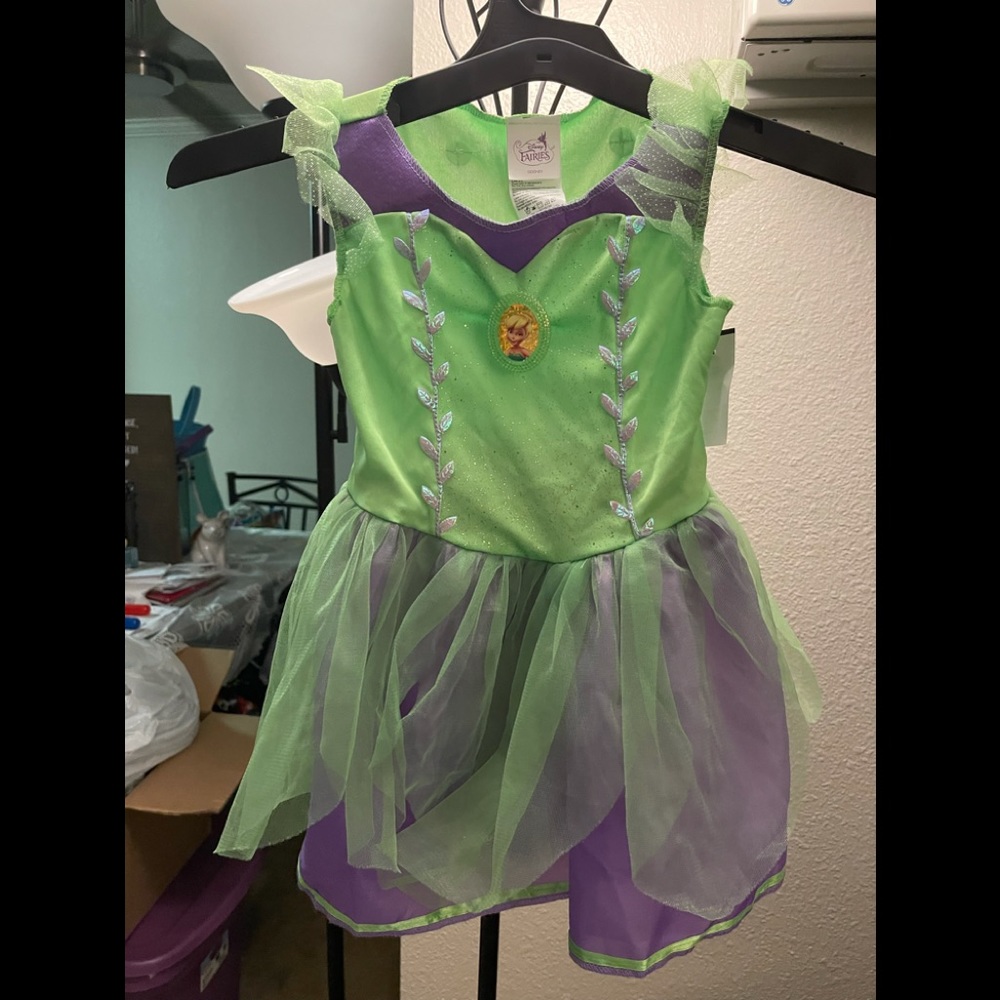 Children’s Disney Tinkerbell Costume Sz 3T-4T
